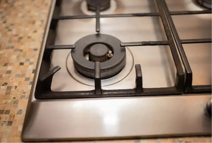 Stove after