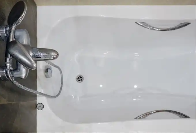 Bath after